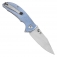 N Kansept Knives Rei Blue Micarta T1061A1