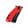 N Kansept Knives Mini Korvid Red Aluminum T3030P3