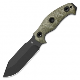 N� Kizer Sheepdog Survival Green Micarta 1105A4