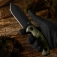 N� Kizer Sheepdog Survival Green Micarta 1105A4
