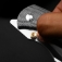 N� Kizer Harpoon Fold Titanium + Norplex Micarta Ki4784A2