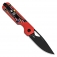 N Kizer Vanguard Mini Militaw Red G10 V3634SA2