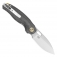N� Kizer Vanguard Seagull Gray Micarta V3770A1