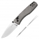 N� Kizer Vanguard Aegis Black Micarta V3774A1