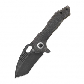 N Kizer Vanguard Mini Paragon Black Micarta V4600C2