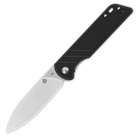 N QSP Knives Parrot V2 Black G10 QS102-A