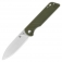 N QSP Knives Parrot V2 Green G10 QS102-B