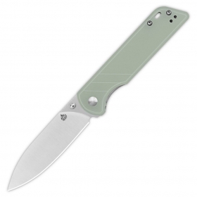 N QSP Knives Parrot V2 Jade G10 QS102-C