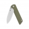 N QSP Knives Parrot V2 Green Micarta QS102-G