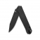 N QSP Knives Mamba V2 Black Micarta Black Stonewash QS111-G2