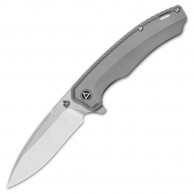 N QSP Knives Woodpecker Titanium QS116-AII