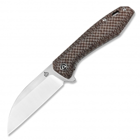 N QSP Knives Pelican Texture Micarta QS118-A2