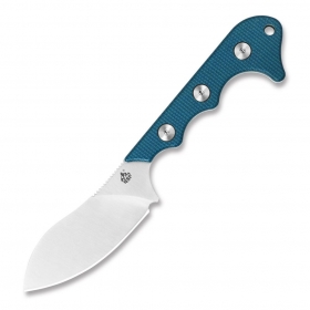 N QSP Knives Neckmuk Blue Micarta QS125-D