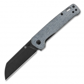 N QSP Knives Penguin Denim Micarta Black Stonewash QS130-B2