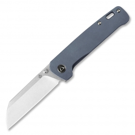 N QSP Knives Penguin Blue Titanium QS130-R