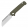 N QSP Knives Penguin Slip Joint Green G10 QS130SJ-D