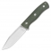 N QSP Knives Bison Green Micarta QS134-C