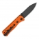 N QSP Knives Canary Orange G10 Black Stonewash QS150-B2