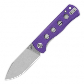 N QSP Knives Canary Purple G10 QS150-D1