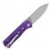 N QSP Knives Canary Purple G10 QS150-D1