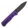 N QSP Knives Canary Purple G10 Black Stonewash QS150-D2