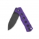 N QSP Knives Canary Purple G10 Black Stonewash QS150-D2