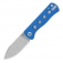 N QSP Knives Canary Blue G10 QS150-I1