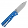 N QSP Knives Canary Blue G10 QS150-I1