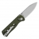 N QSP Knives Canary Glyde Olive Green G10 QS150GL-B1