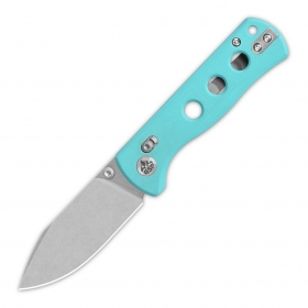 N QSP Knives Canary Glyde Tiffany Blue G10 QS150GL-C1