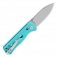 N QSP Knives Canary Glyde Tiffany Blue G10 QS150GL-C1