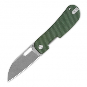 N QSP Knives Variant PE Green Micarta QS154-D