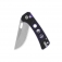 N QSP Knives Unicorn Black/Purple G10 QS156-B1