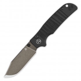 N QSP Knives Kali Black G10 Champagne Ceramic QS159-B2