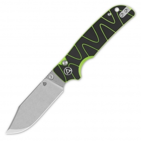 N QSP Knives Kali Black/Neon G10 QS159-C1