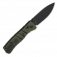 N QSP Knives Ripley Green G10 Black Blade QS160-C2