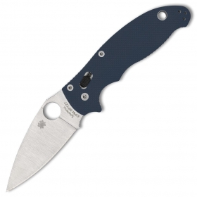 N Spyderco Manix 2 Cobalt Blue CPM SPY27 C101GPCBL2