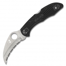 N� Spyderco Tasman Salt 2 Black Spyder Edge C106SBK2
