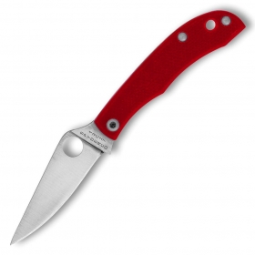 N Spyderco Honeybee Red G10 C137GRDP