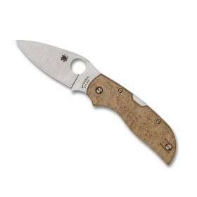 N Spyderco Chaparral Birdseye Maple C152WDP