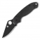 N Spyderco Para 3 Black Blade C223GPBK