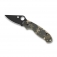 N Spyderco Para 3 Camo Black Blade C223GPCMOBK