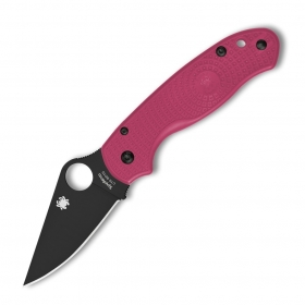 N Spyderco Para 3 FRN Pink Black Blade C223PPNBK