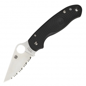 N� Spyderco Para 3 Black FRN Spyder Edge C223SBK
