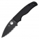 N� Spyderco Shaman Black Blade Spyder Edge C229GSBK