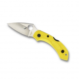 N Spyderco Dragonfly 2 Salt Yellow C28PYL2