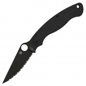 N� Spyderco Military 2 Black G10 Spyder Edge C36GSBK2