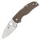 N� Spyderco Native 5 Brown Micarta C41MPCW5
