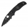 N� Spyderco Native 5 Black FRN Black Blade Spyder Edge C41SBBK5