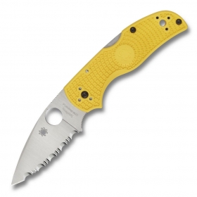 N� Spyderco Native 5 Salt Yellow Spyder Edge C41SYL5